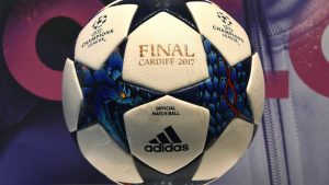 El balón de la final de la Champions League 2017 entre Juventus y Real Madrid