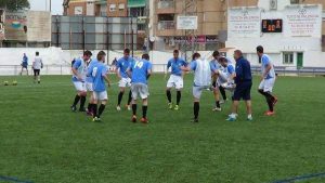 Juanjo durante un entrenamiento